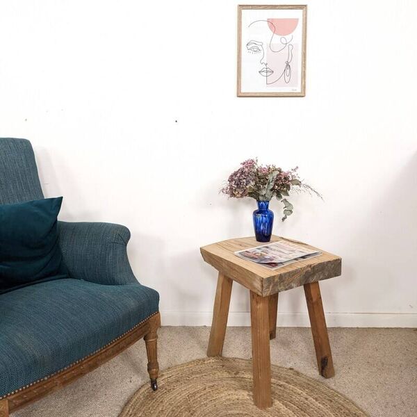 Tabouret campagne chic n°2