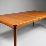Teak dining table by Henry Klein for Bramin