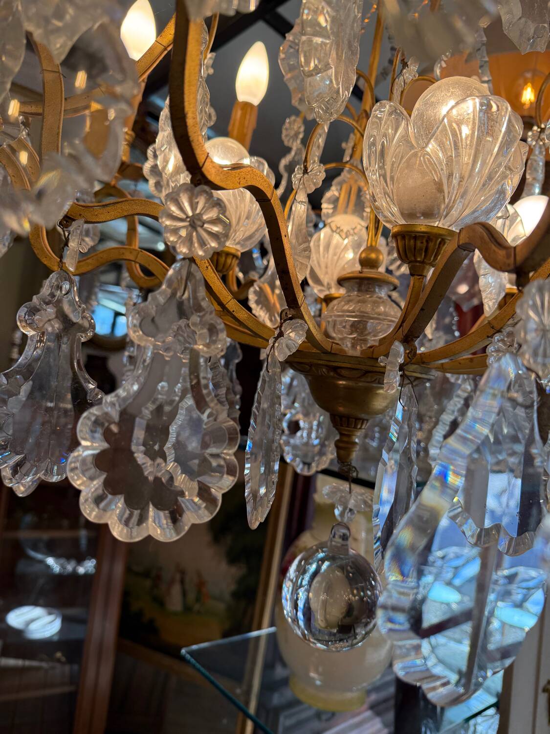 Baccarat 12-light chandelier