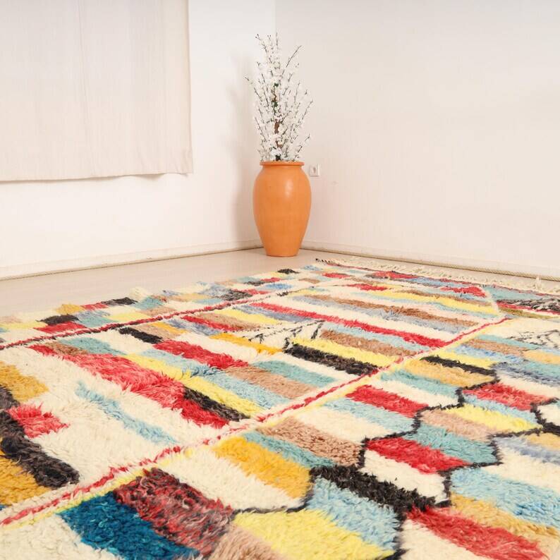 Moroccan handmade rug 200cmx300cm
