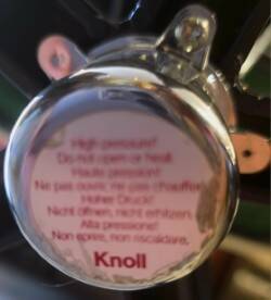 Office chair by Richard Sapper for Knoll — Circa 1980