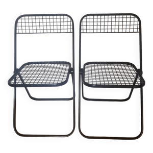 lot de 2 chaises pliantes