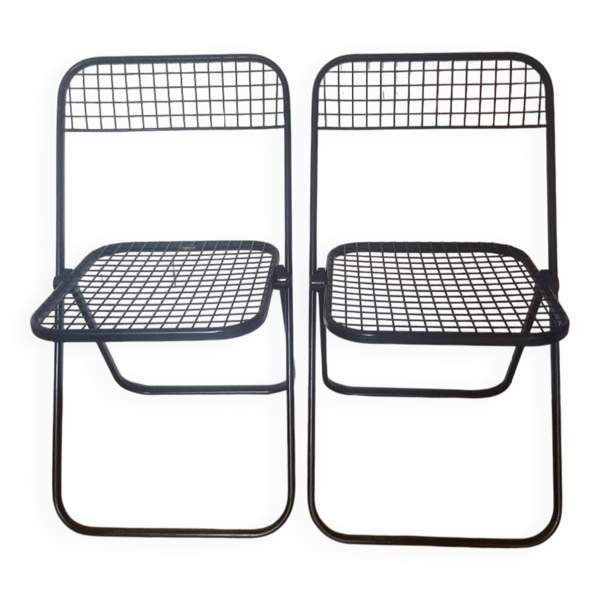 Lot de 2 chaises pliantes Talin