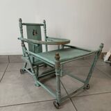 Chaise haute bébé à système