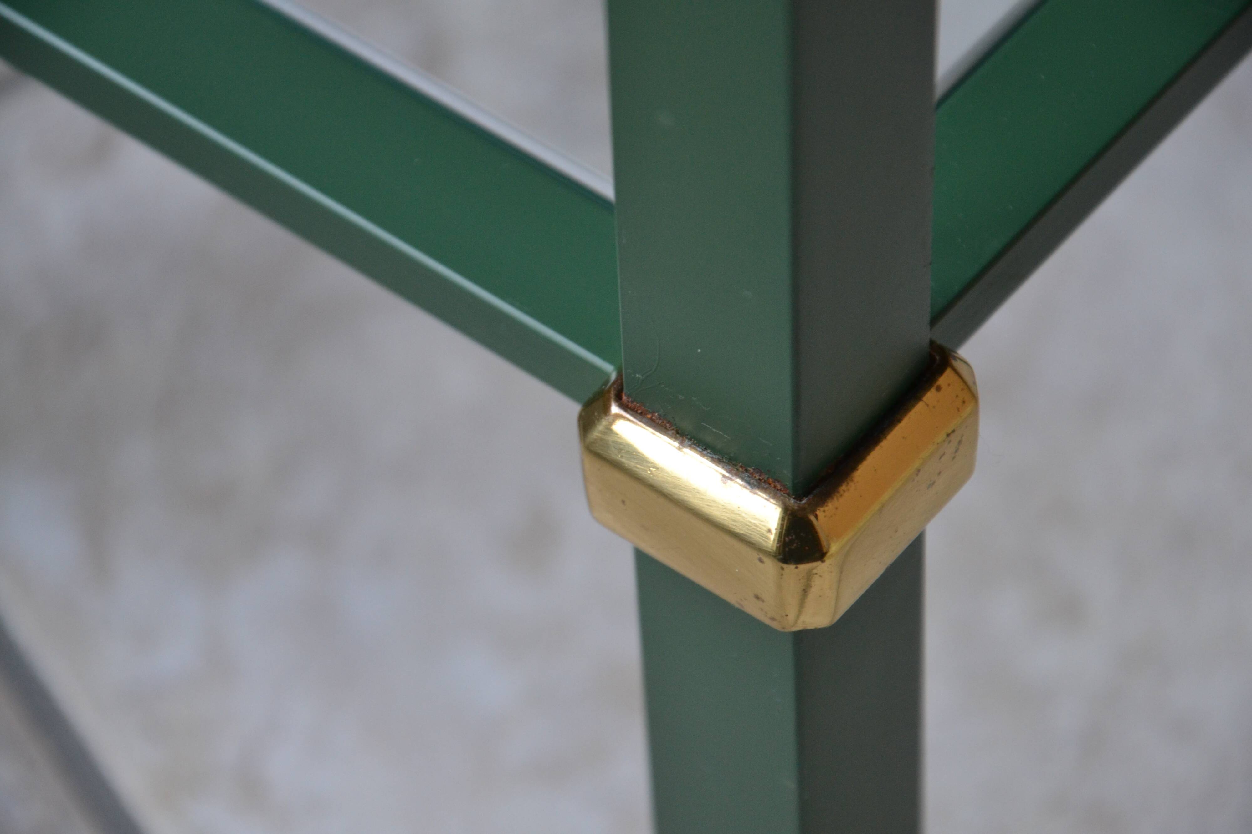 Metal and brass stand Fratelli Orsenigo