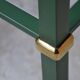Metal and brass stand Fratelli Orsenigo