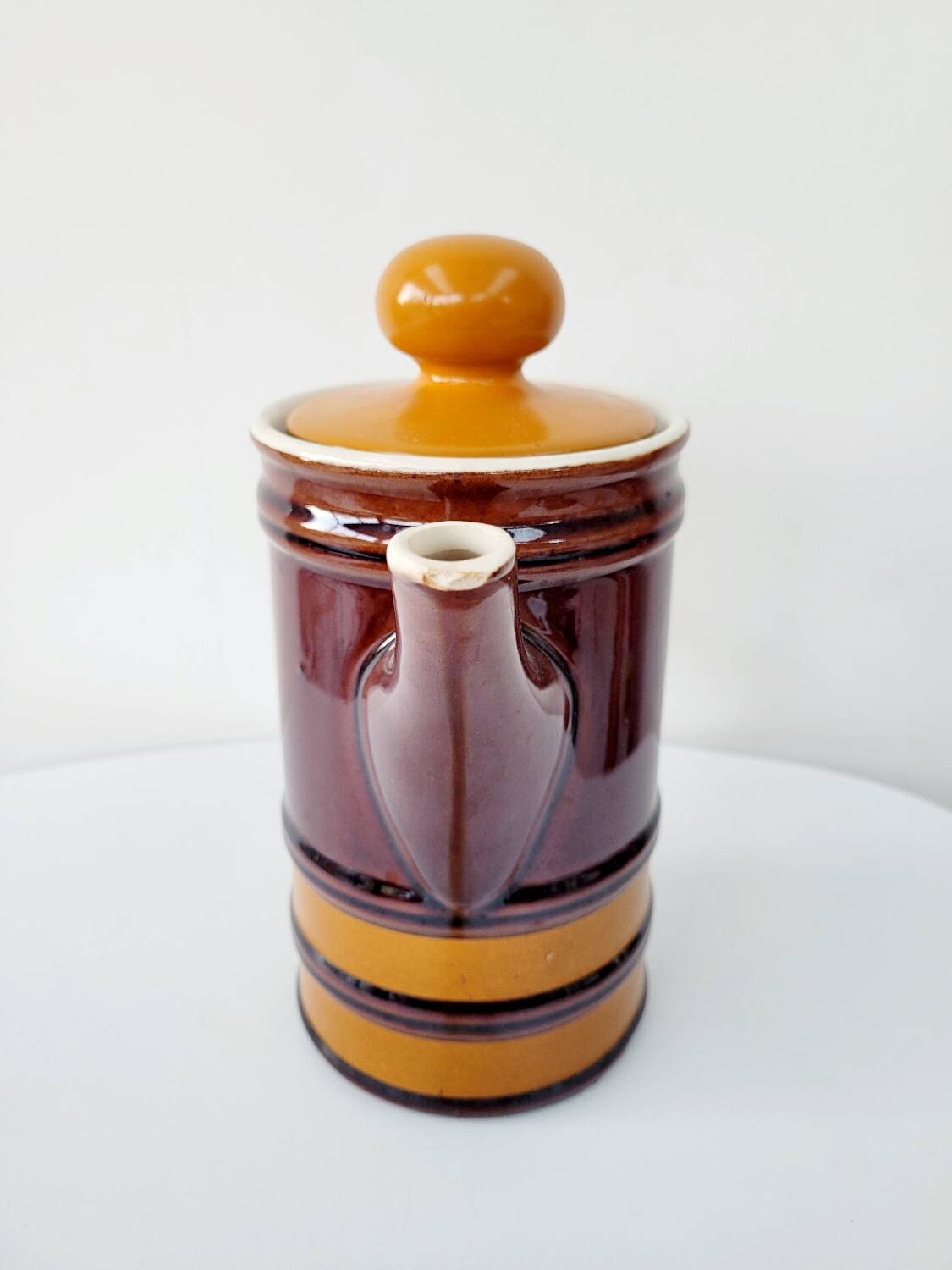 Vintage 70's ceramic coffee or tea jug