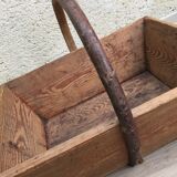 Vintage gardener's basket