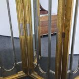Vintage Brass mirror room divider