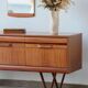 Elliott's buffet from Newbury: an icon of mid-century design in teak.