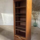 Vintage curtain filing cabinet
