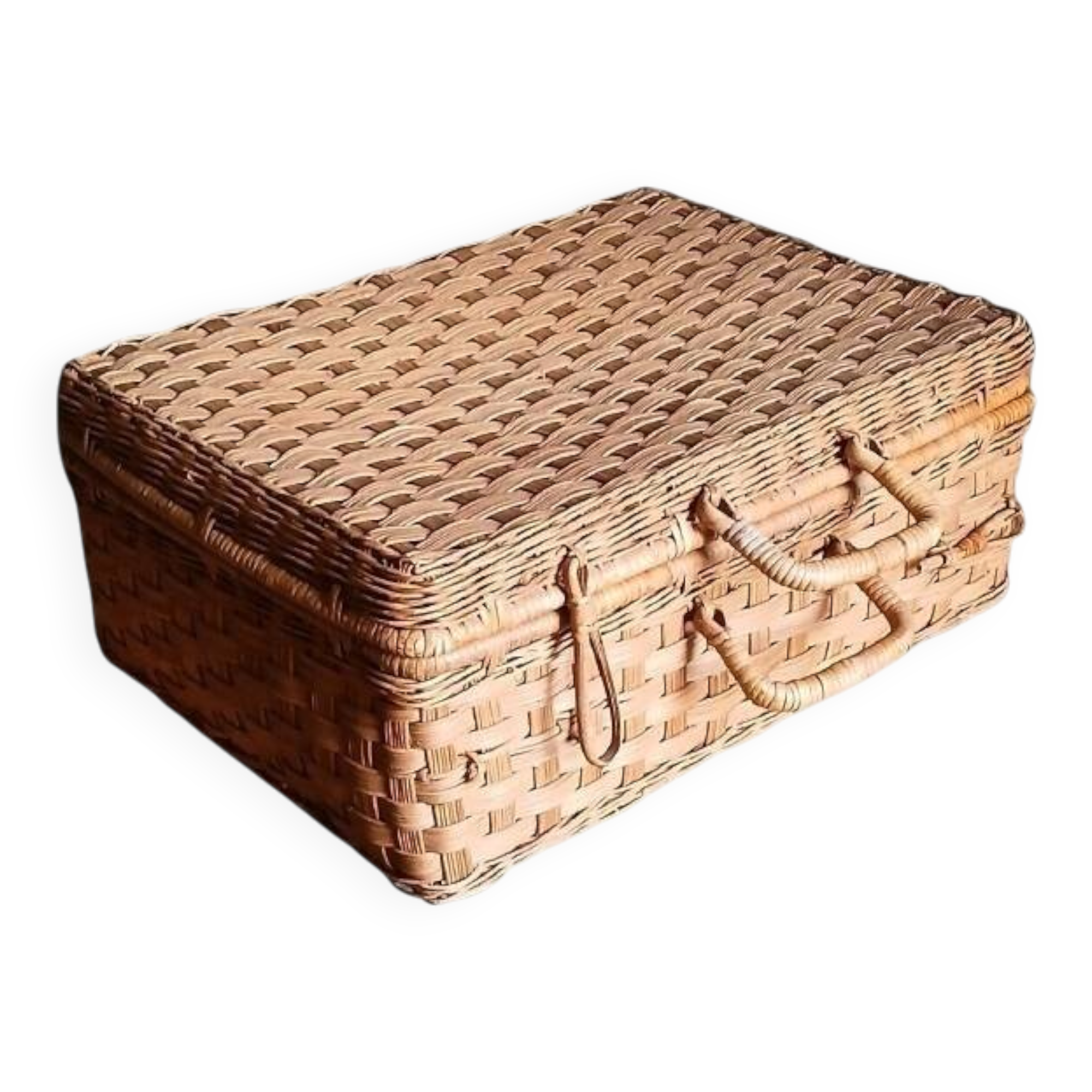Valise en rotin, 1960