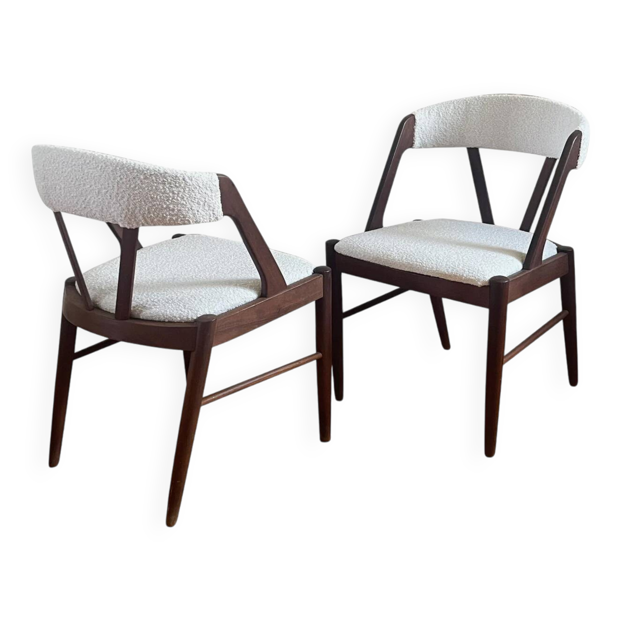 Pair of vintage Scandinavian chairs