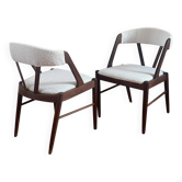 Paire de chaises scandinaves vintage