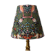 William Morris style lampshade, birds, strawberries, flowers.