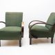 Bentwood armchairs by Jindřich Halabala for UP Závody, 1950´s