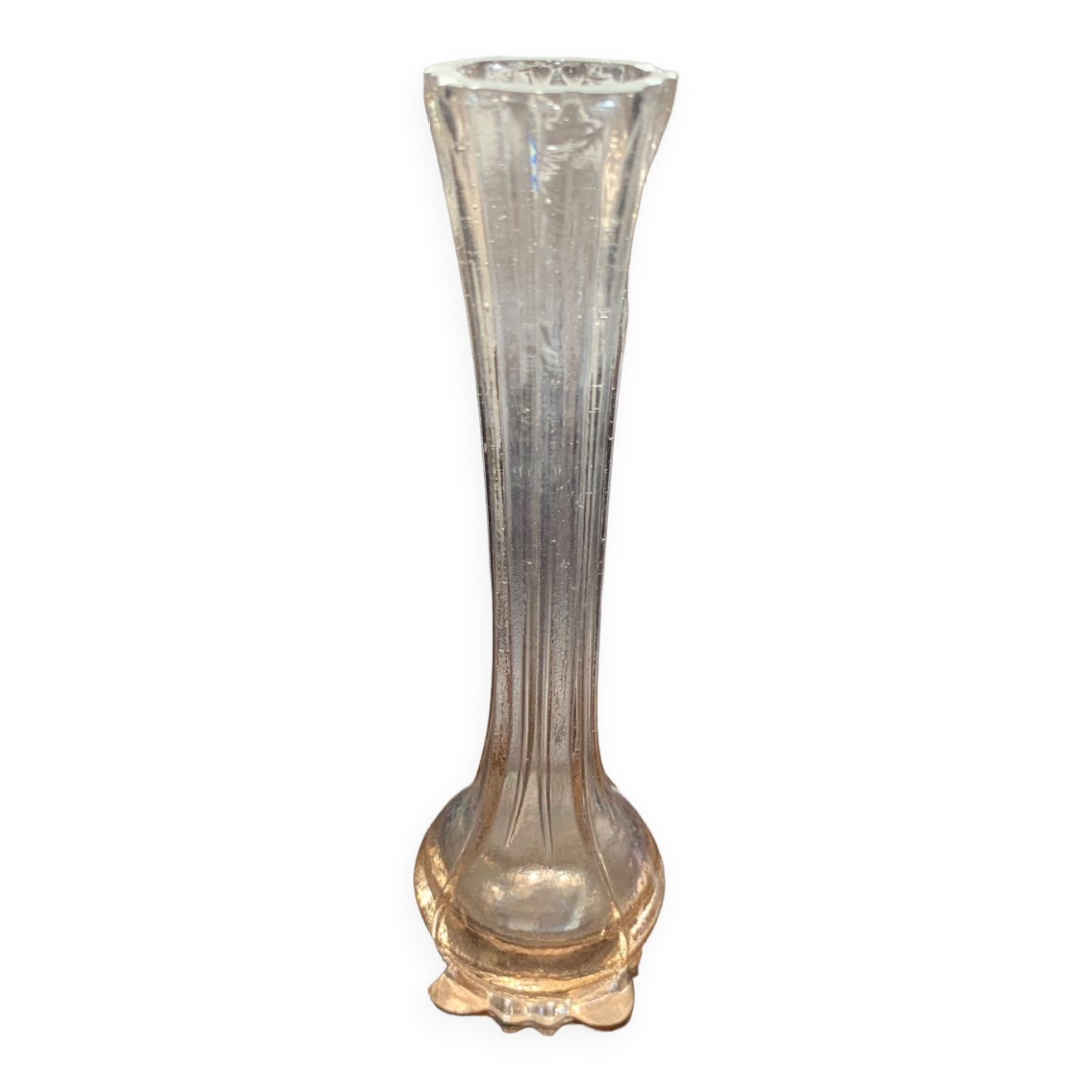 Small vintage glass vase