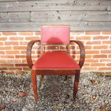 Old Bridge Armchair in Red Skai