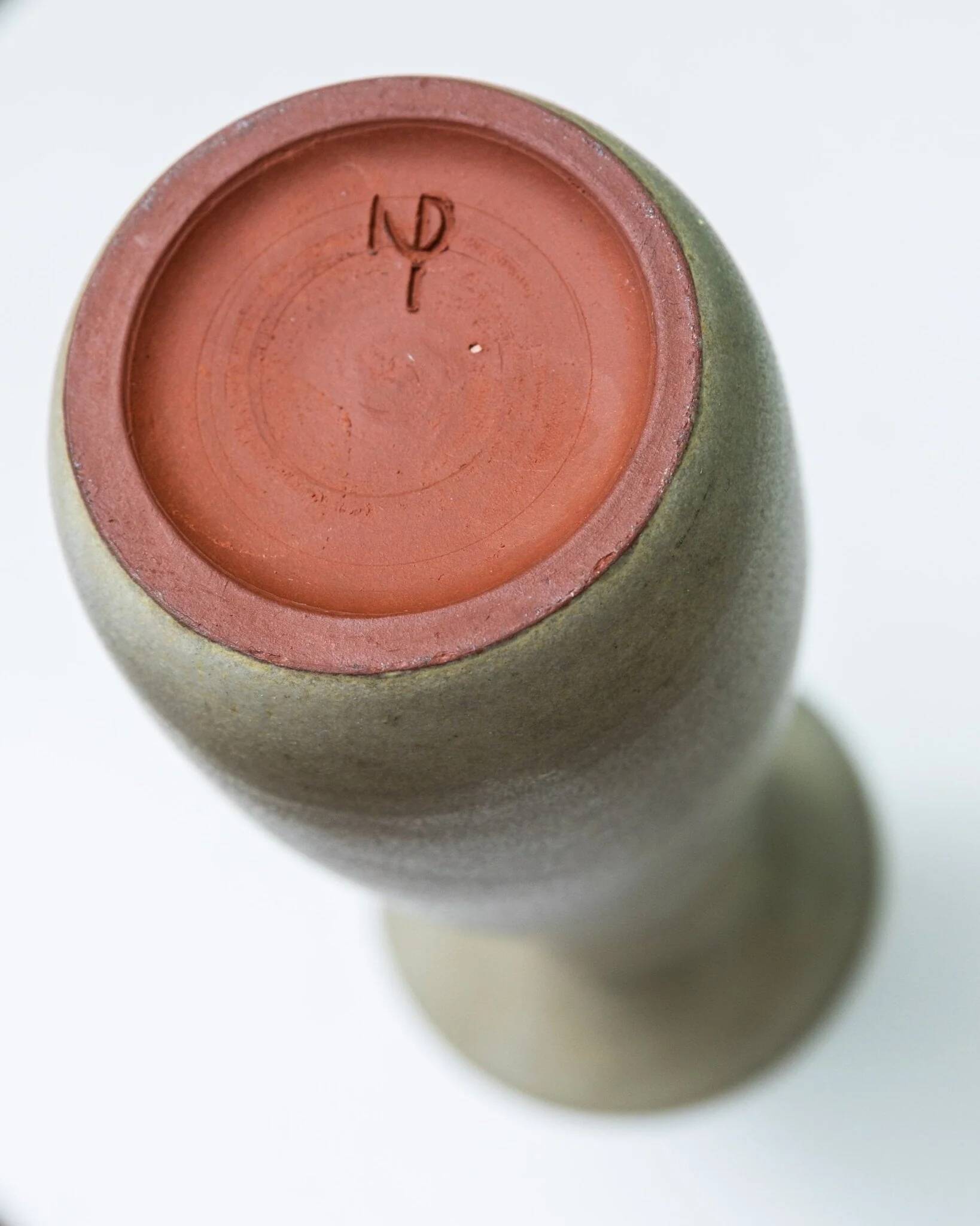 Beige Studio Keramik Ceramic Vase by Heinz Pelzer – West Germany, 1970s Mid-Century