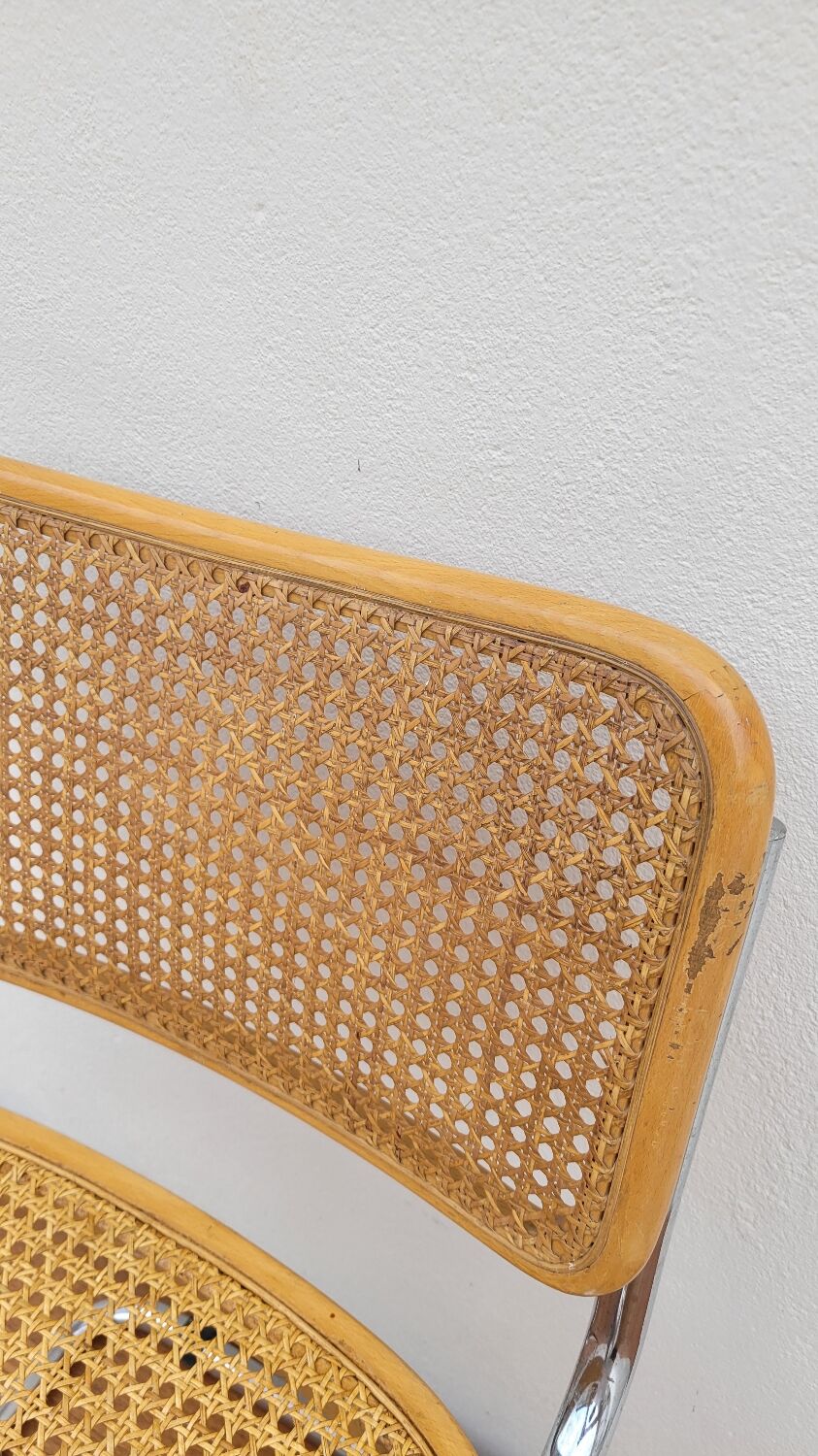 Marcel Breuer chair model B32 in canning