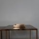 Vintage brass empty/centerpiece with engraved signature by Romeo Rega