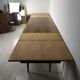 Table a rallonge pied compas