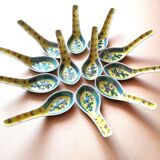 12 Chinese Mun Shou Spoons