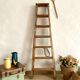 Antique wooden painter's stepladder