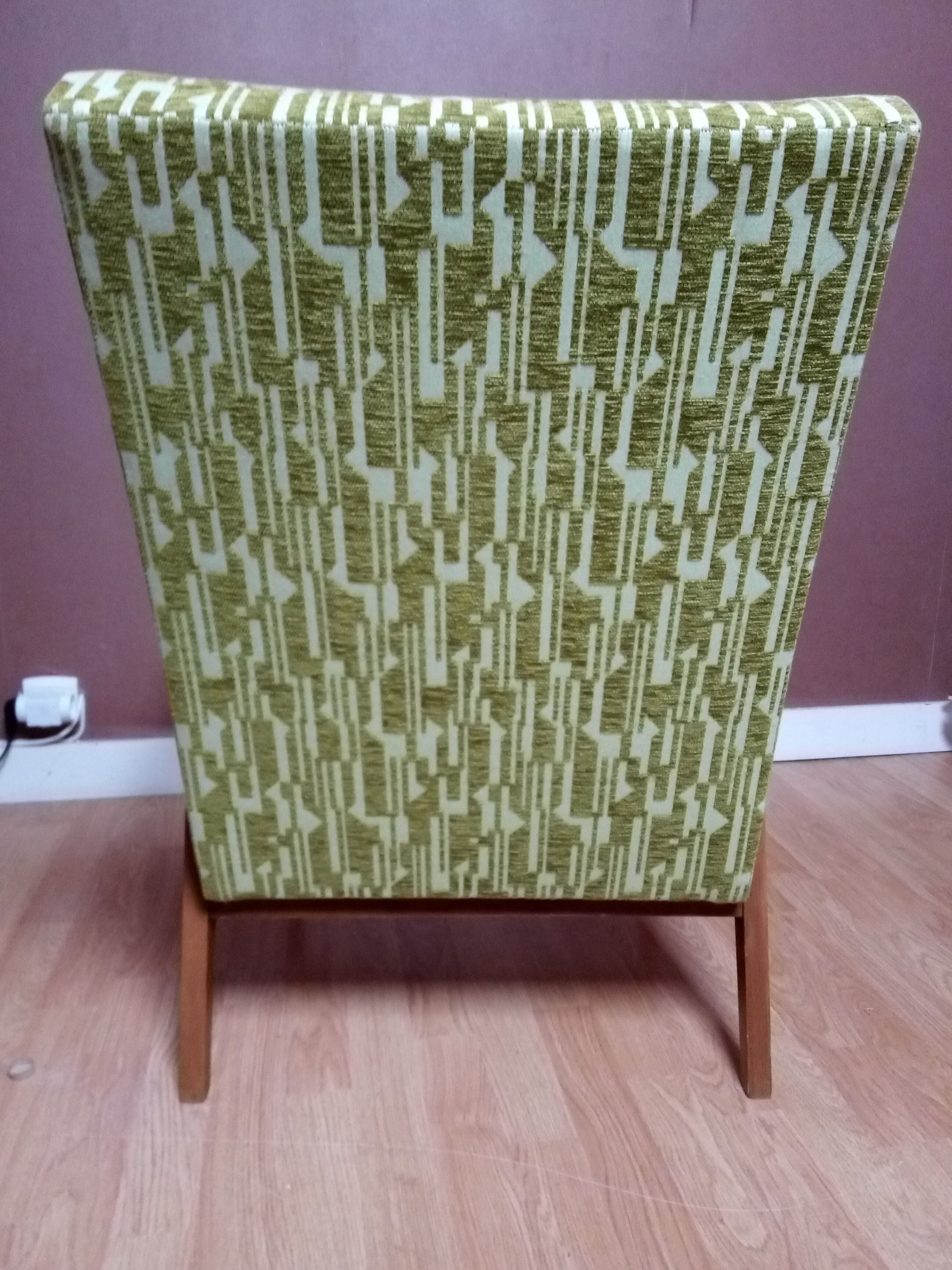 Fauteuil scandinave années 50-60