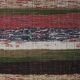 Vintage Turkish hallway rug 69x1 cm