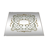 Art deco brut mirror