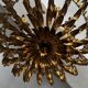 Brass chandelier 1960