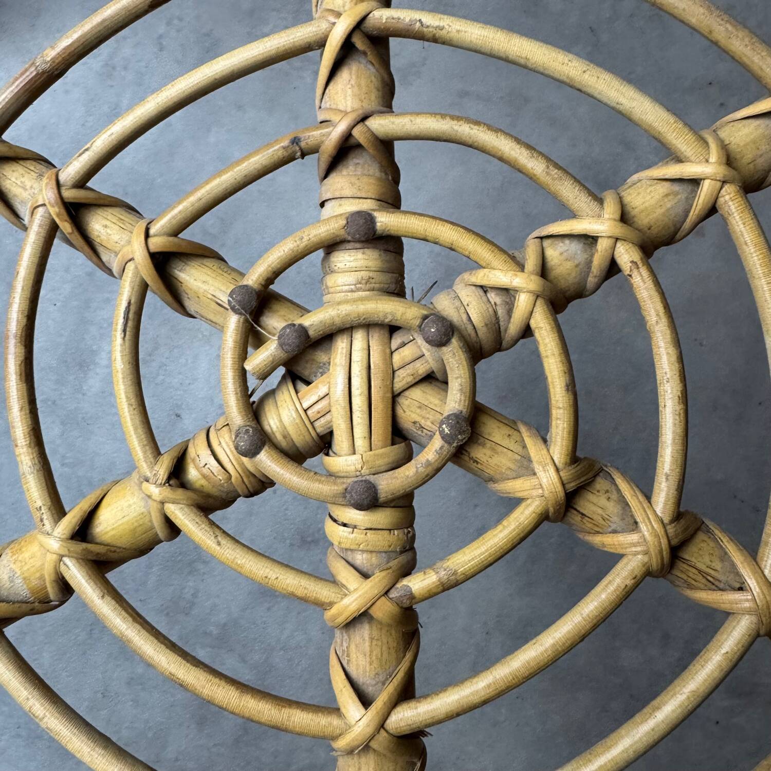 Rattan Coffee Table from the 60s