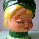 Vintage ceramic head, 70s