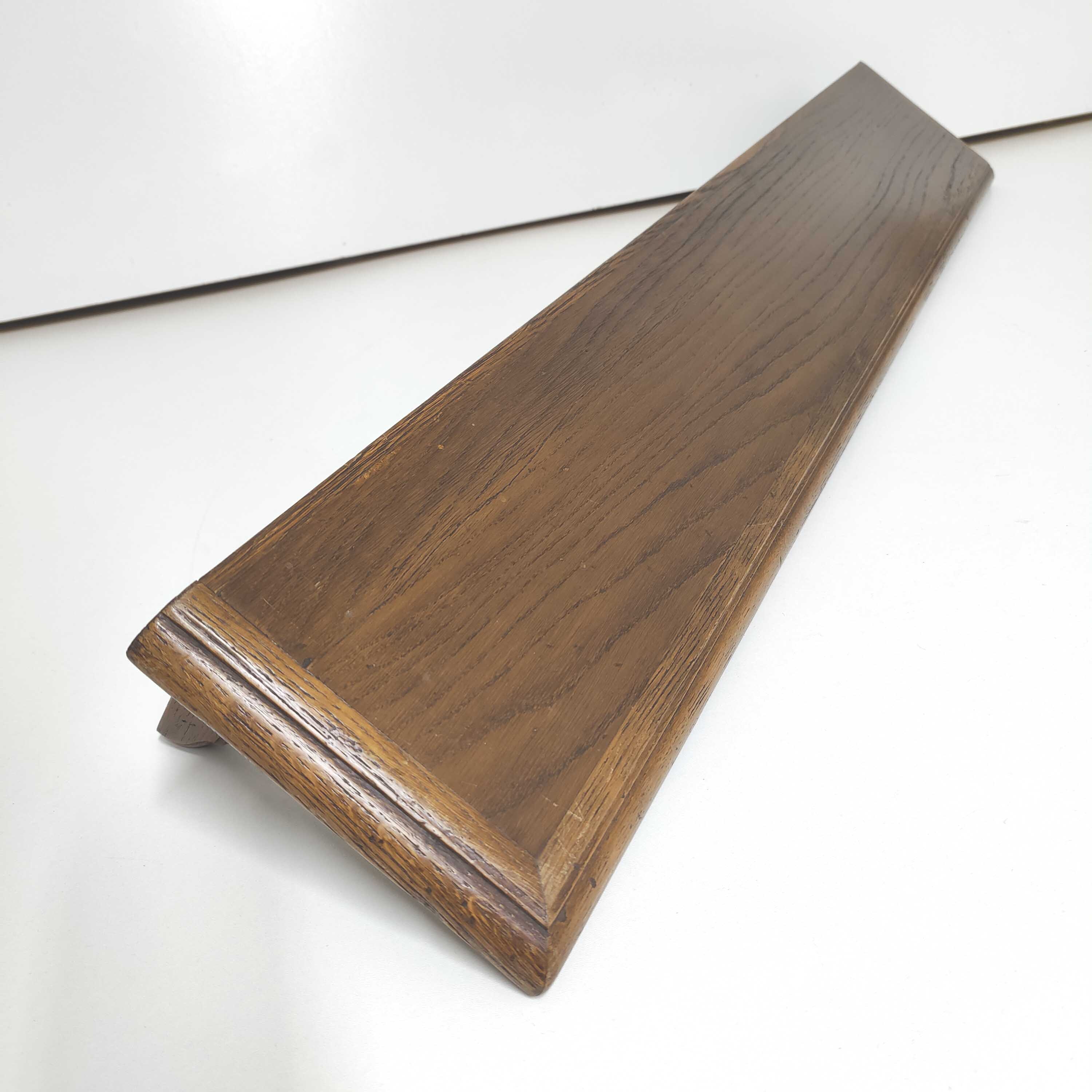 Vintage solid wood wall shelf