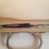 Louis XVI style silver metal tray