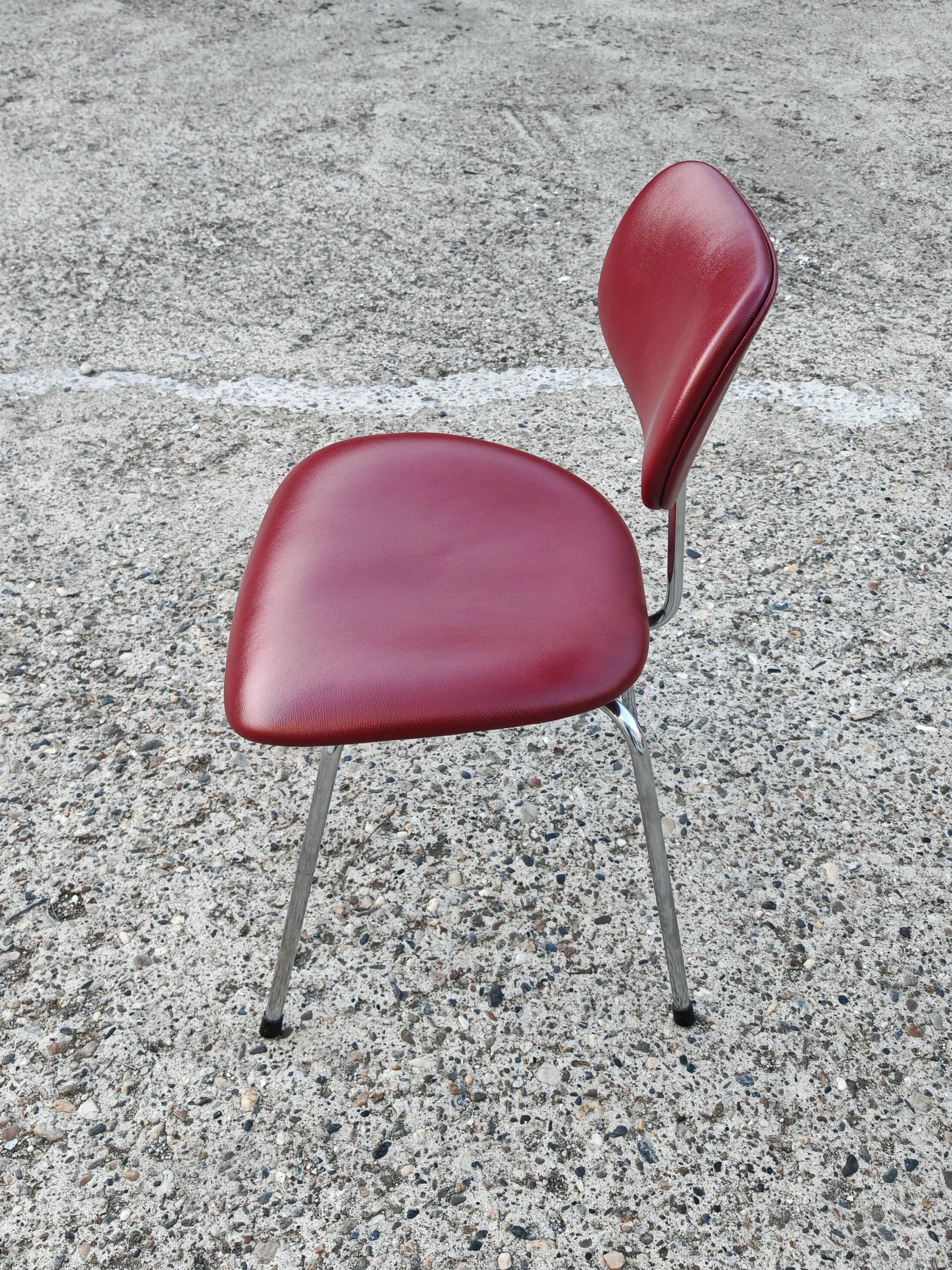 Mid Century leather chair by Egon Eiermann for Wilde & Spieth