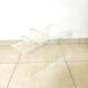 Nesting tables in transparent plexiglass – Design David Lange – 1970s