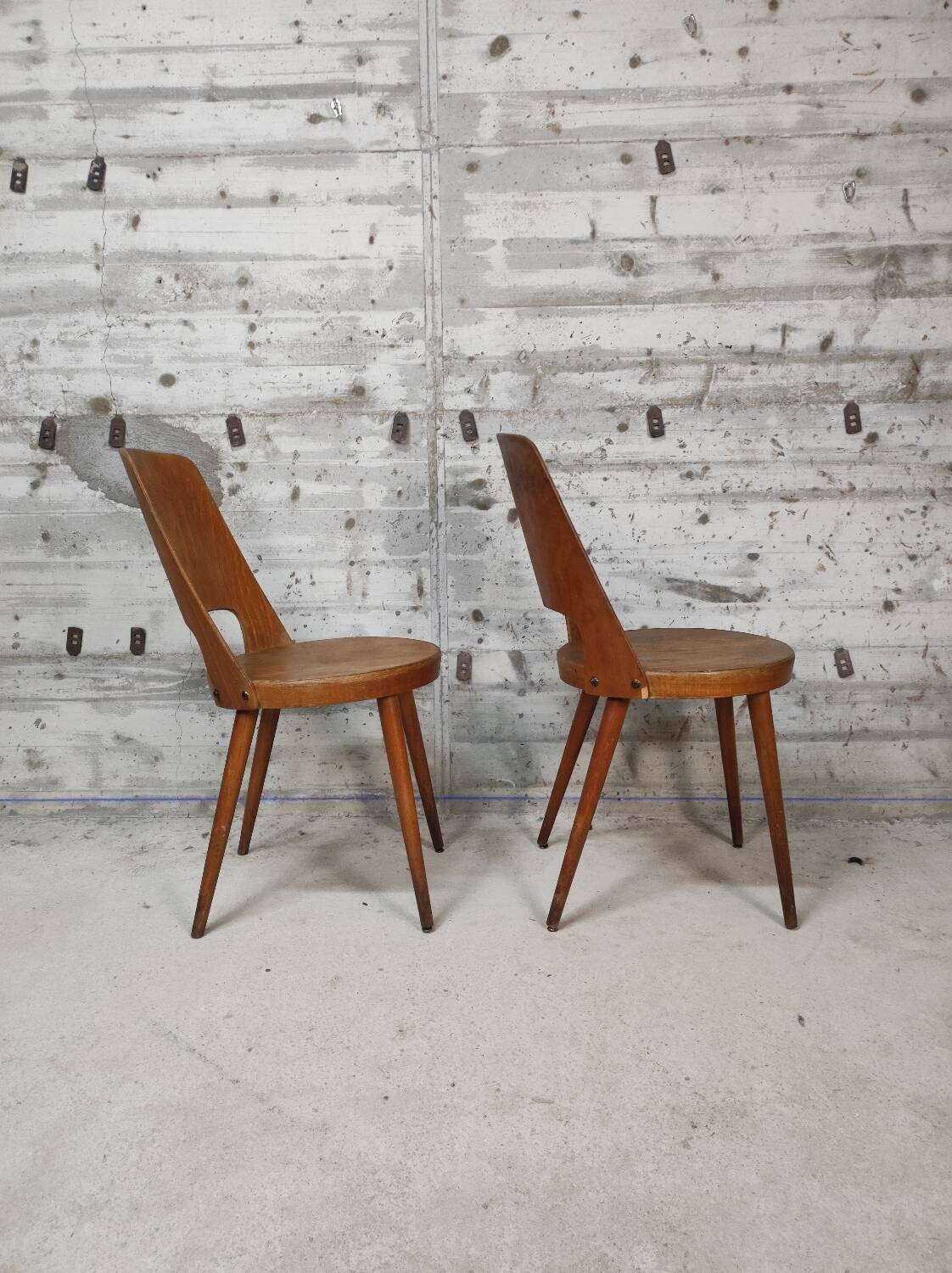 Pair of Baumann Mondor chairs