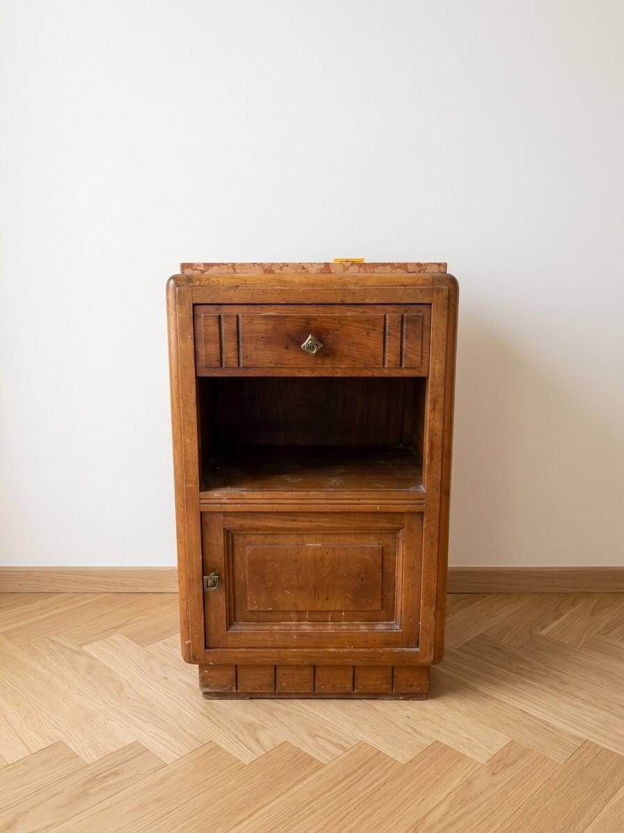 Vintage bedside table