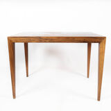 Side table in rosewood designed by Severin Hansen for Haslev Furniture, 1960s