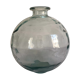 Thick glass cylinder, vase