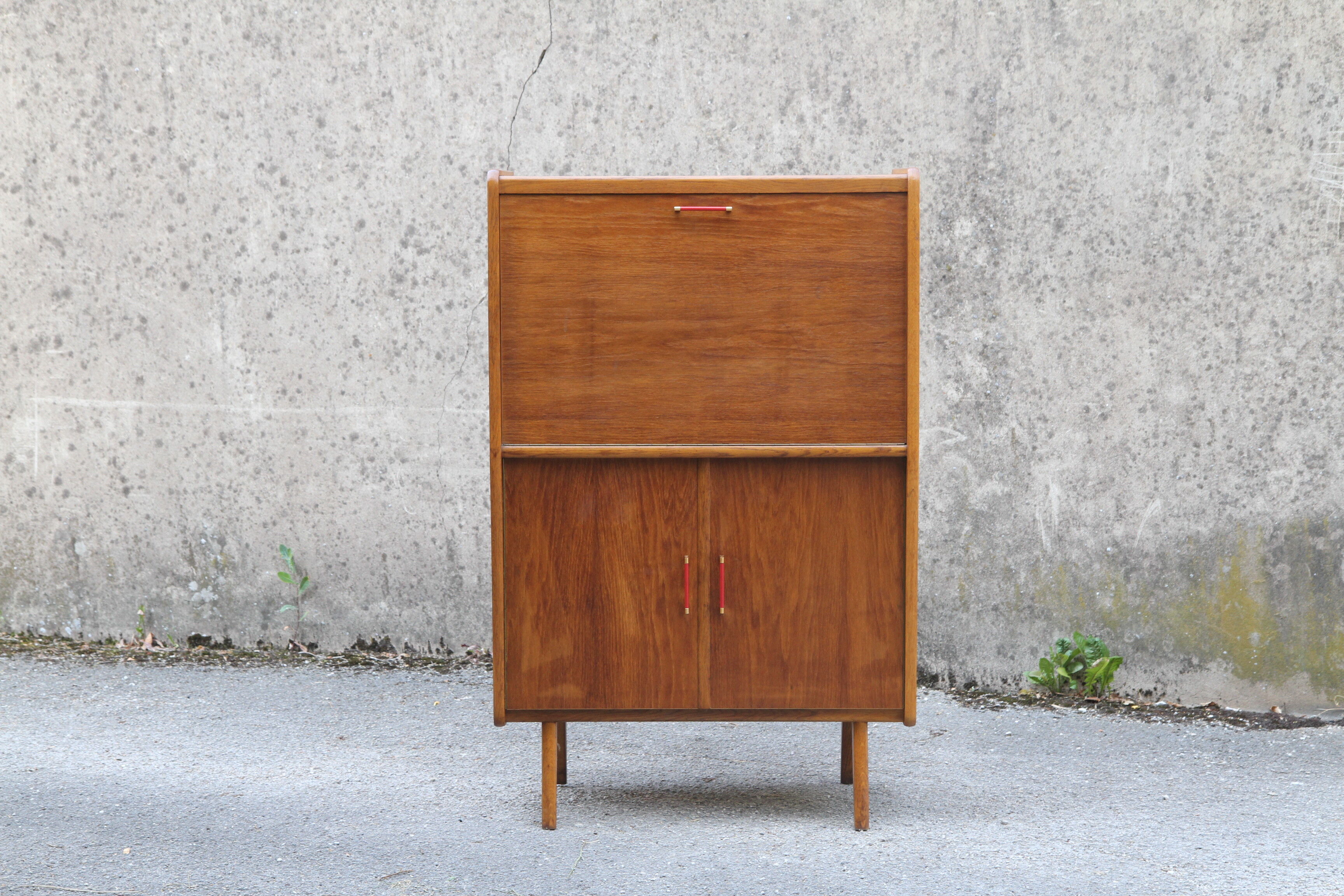 French vintage writing desk of the 1950s