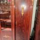 Empire-style library in flame mahogany – Gilded bronzes –