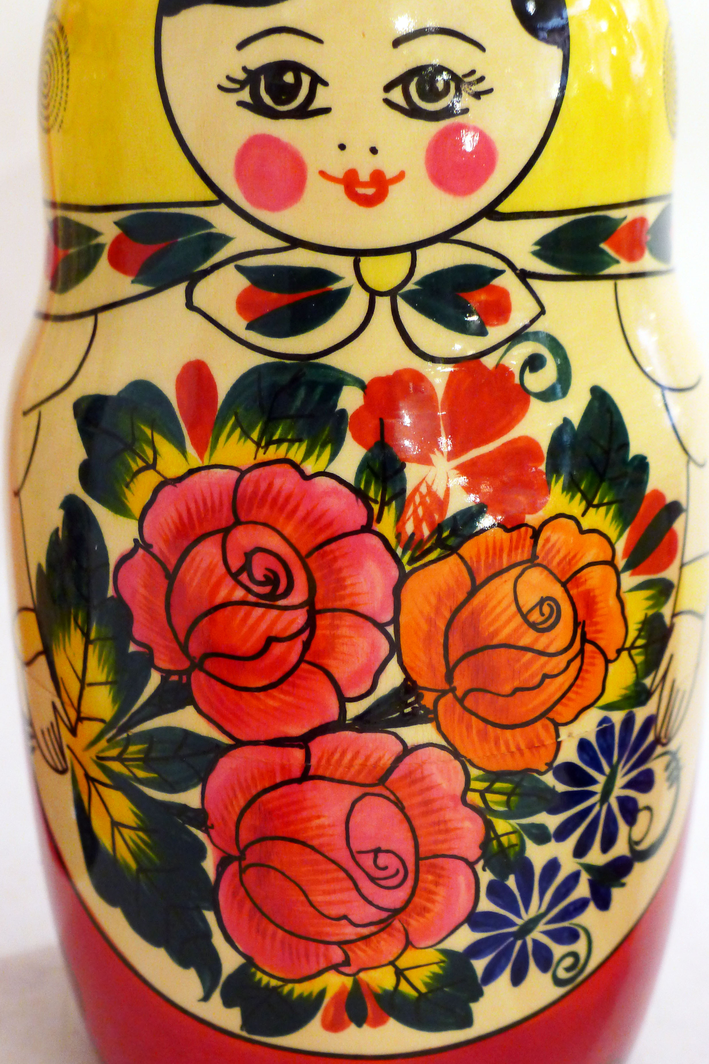 Set of 9 matryoshkas / Russian dolls