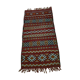 Tapis kilim rouge berbère 147×78