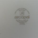 Arcopal hollow plates blue flowers model Veronica