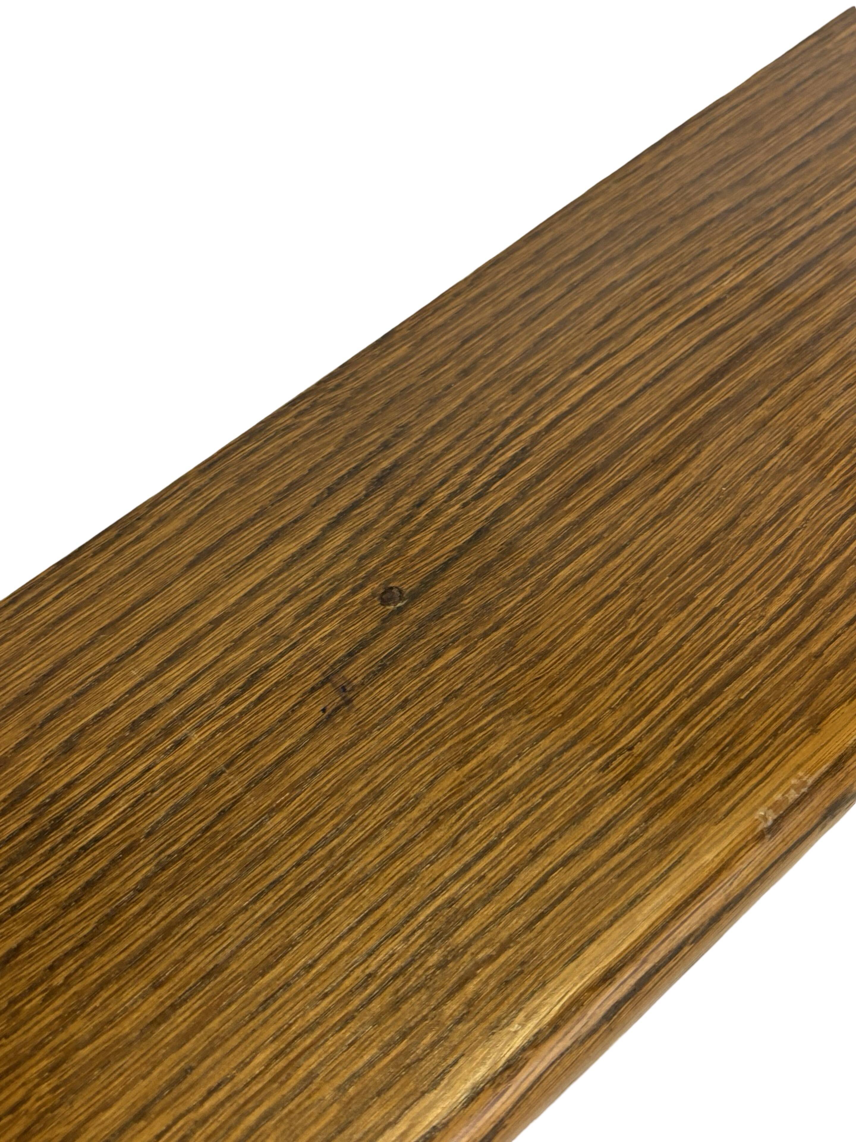 Vintage book shelf wall rack 1970s wood minimalist design