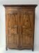 Armoire de style Louis XV en noyer massif XVIII siècle