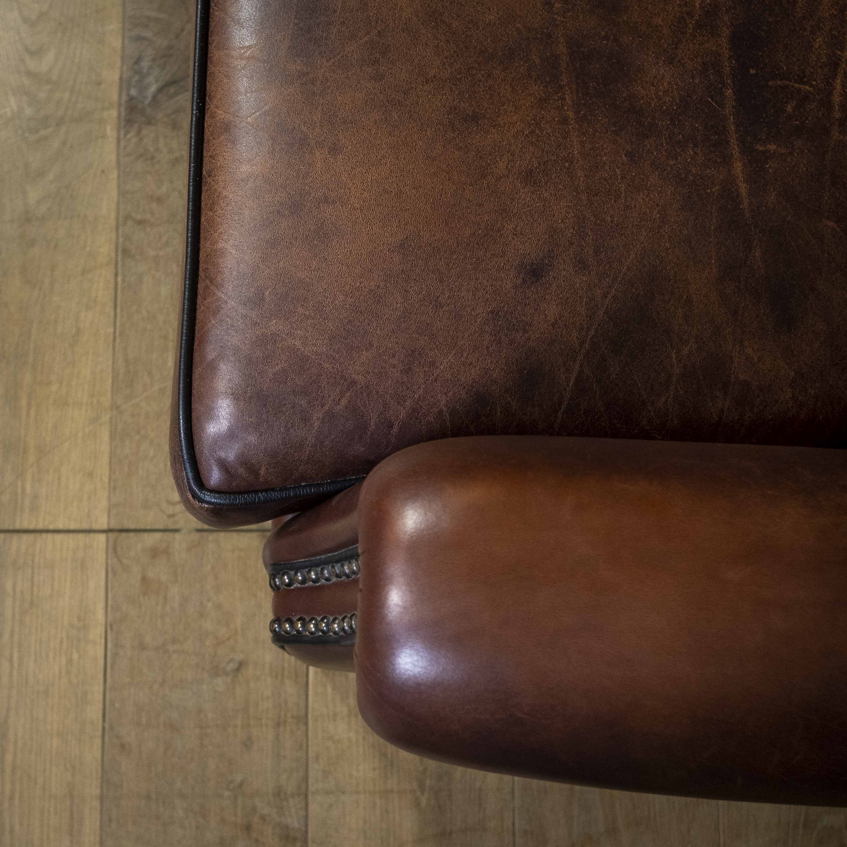 Vintage leather sofa